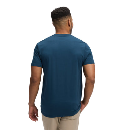 Men's Mini Stacked Short Sleeve Tee | Black Diamond Essential